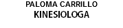 PALOMA CARRILLO KINESIOLOGA 